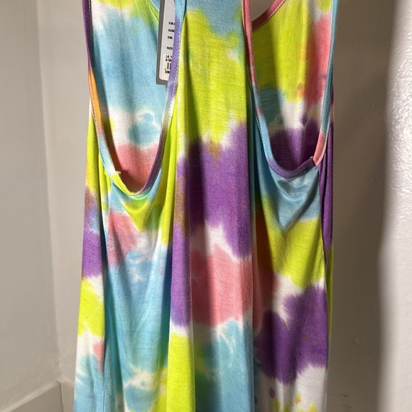 Flowers by Zoe Women’s size 6x PINK TIE DYE Tank Top. NEW WITH TAGS - Picture 9 of 10